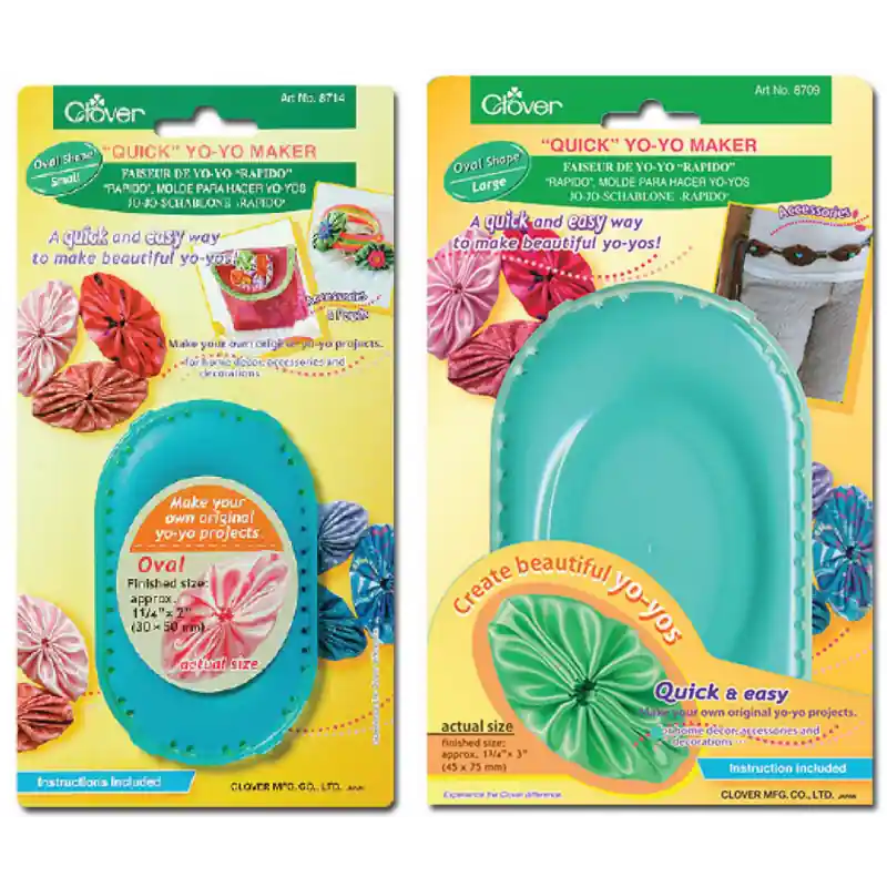 Molde para Yo-Yos Ovalado Clover "Quick" Yo-Yo Maker - Pequeño Auténtico