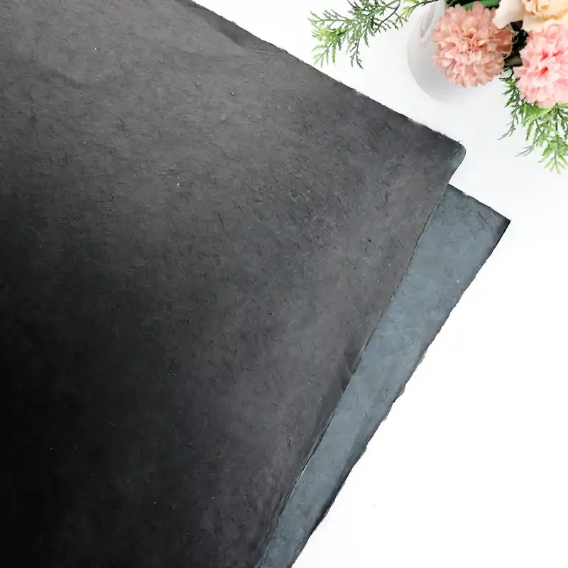 Certificado Papel Hecho a mano color Negro