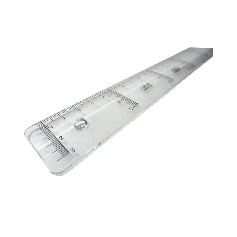 No Te Lo Pierdas Regla de Plástico Rígido Transparente de 60 cm