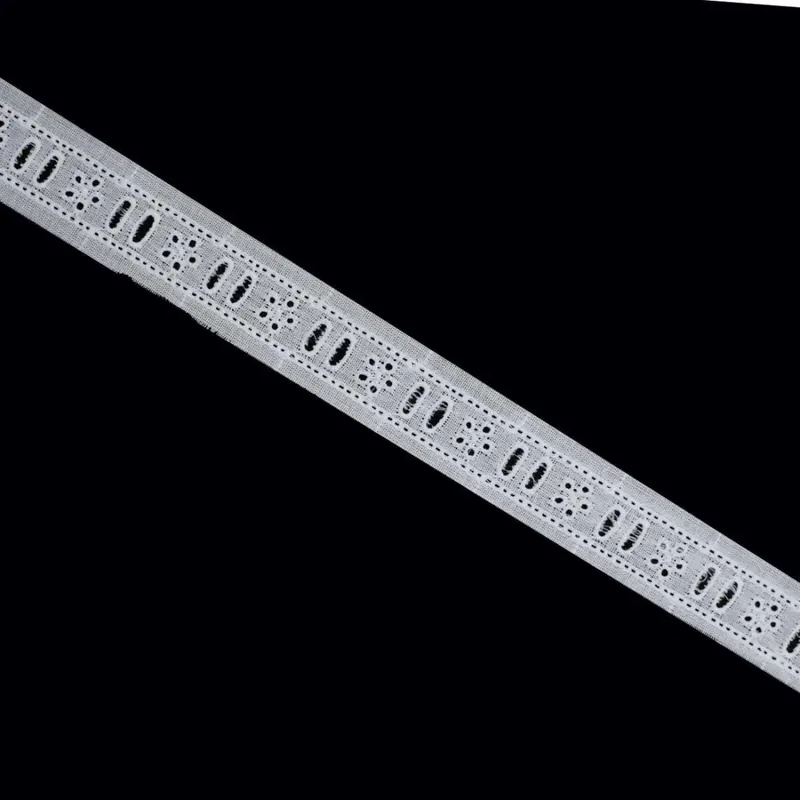 Tira bordada 554 - Blanco Marca Reconocida