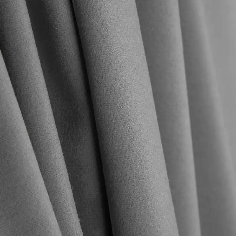 Alta Calidad Franela Fina de Algodón Gris