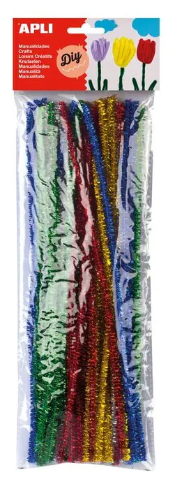 Compra Ahora Limpiapipas Brillantes Surtidas Apli Blister 50 ud