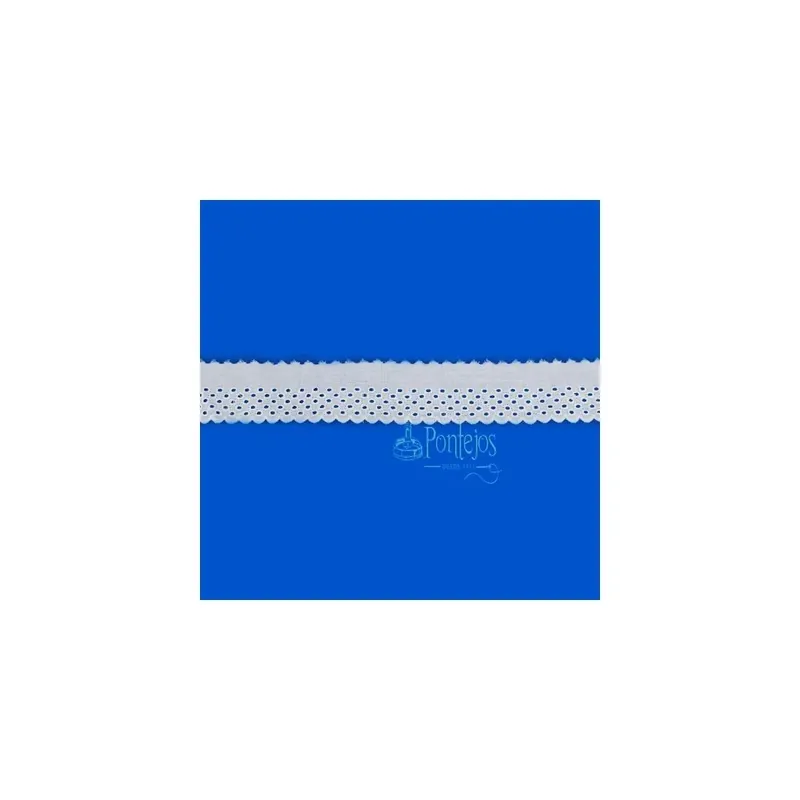 Tira bordada 050 - Blanco Directo De Fábrica