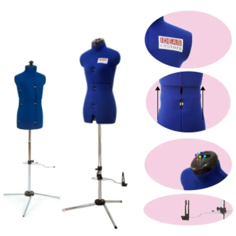 Marca Reconocida Maniquí Junior Regulable Ideas: Ajustable para Niños de 6 a 12 Años - 6/9 años aprox