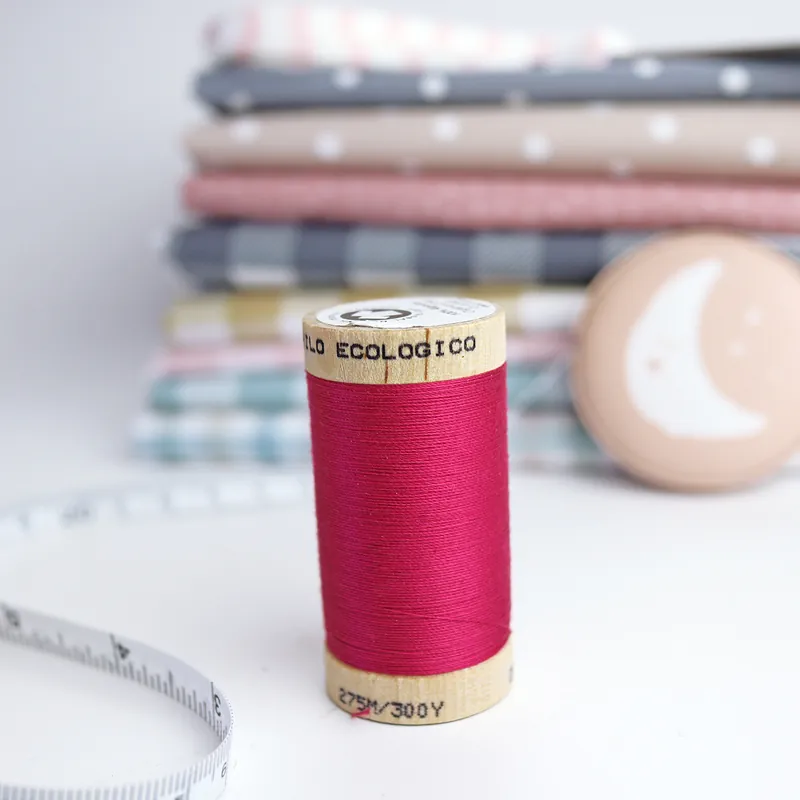 Hilo Orgánico Fucsia Profesional