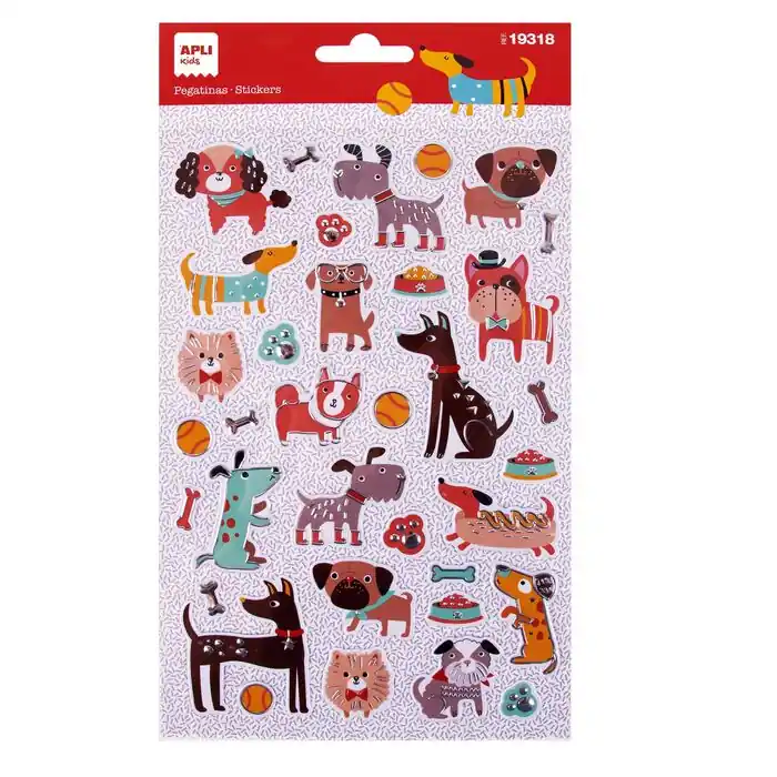 Blister Pegatinas Apli Woof! 1 Hj Oferta Especial