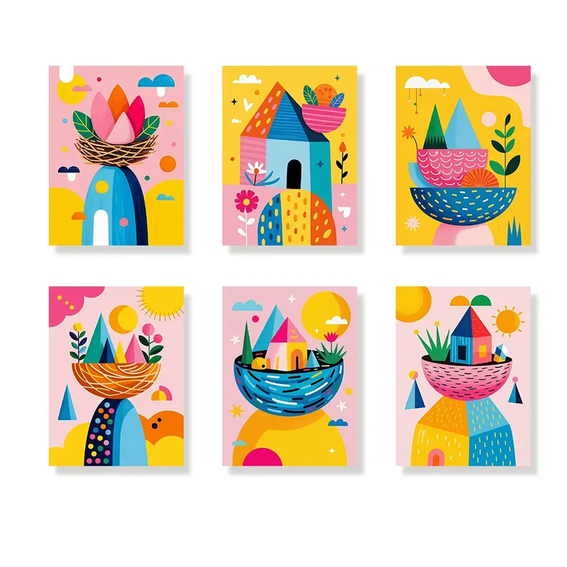 Solo Por Tiempo Limitado Pintar por números – 6 mini pinturas | Nido de destellos