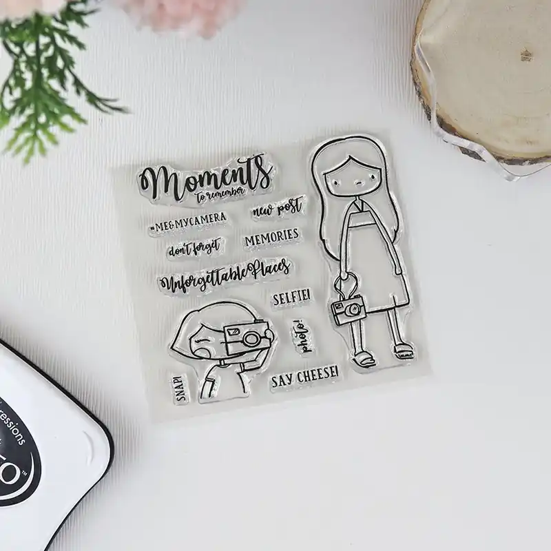 Oferta Flash Set de sellos Say cheese! IN