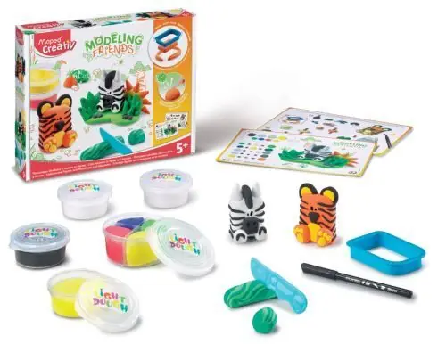 Rebajas Caja Maped Creative Modeling Wild Friends