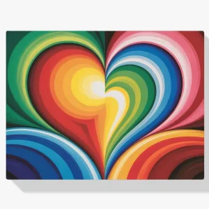 Edición Limitada Pintar por Números – Abrazo cromático