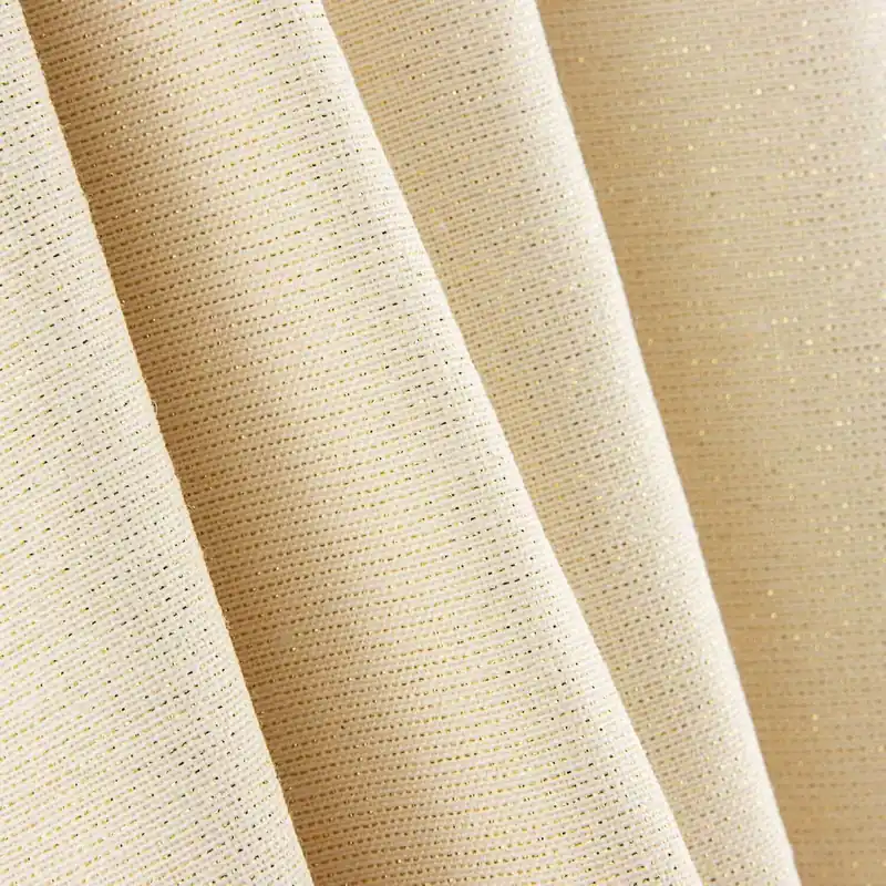 Edición Limitada Loneta Crudo con Lúrex Dorado