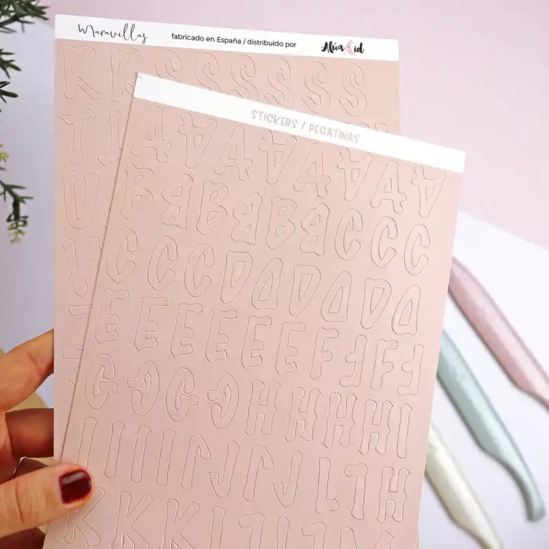 Set de cadenas de bolitas Rosa bebé Venta Final