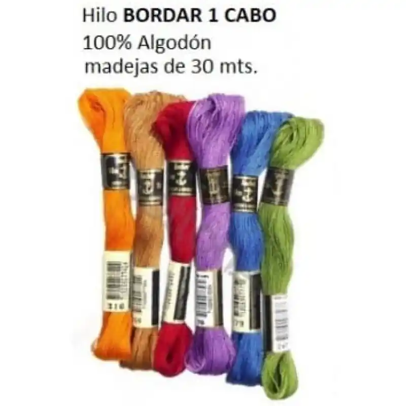 Máxima Calidad Hilo de Bordar Anchor Coton à Broder Nº 25 - 0002 Blanco roto