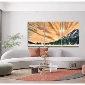 Pintar por Números – Alto Tatra (juego de 3) Auténtico