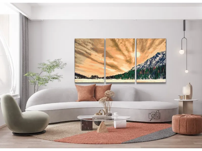 Pintar por Números – Alto Tatra (juego de 3) Auténtico