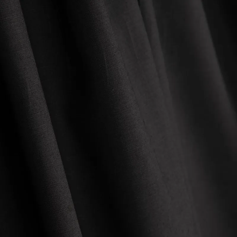 Certificado Popelín Spandex Negro