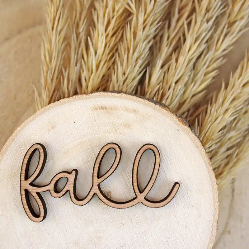 Venta Final Adorno de madera Fall