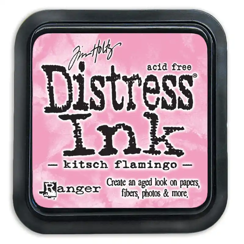 Tinta Distress Kitsch Flamingo, de Tim Holtz Envío Inmediato