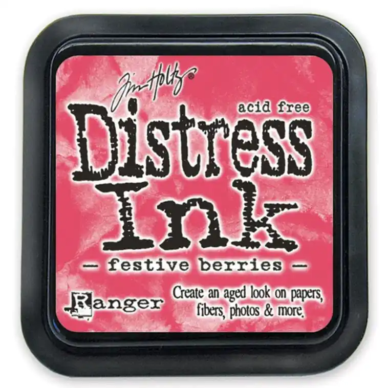 Tinta Distress Festive Berries, de Tim Holtz Venta Final