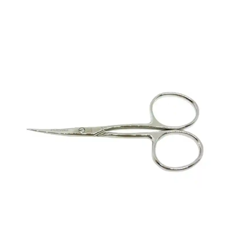 Tijera Manicura Curva 3 Claveles - 3,5" (9cm ) Precio Bajo