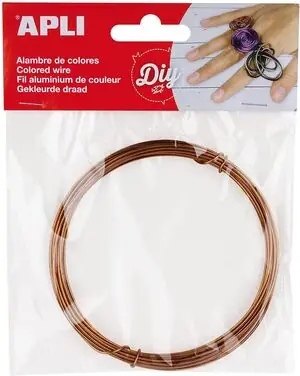 Alambre Color Cobre 1,5 mm X 5 M Máxima Calidad