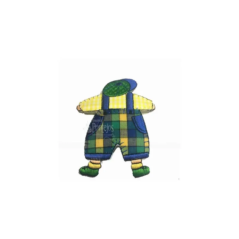 Aplicación niño con pantalón cuadros Oferta Flash