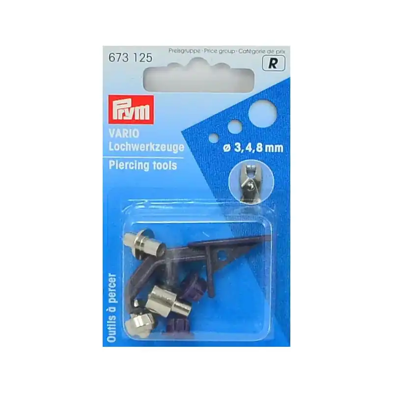 Herramienta para Perforar Vario (Accesorio) Prym - Troqueles para Agujeros Últimas Unidades