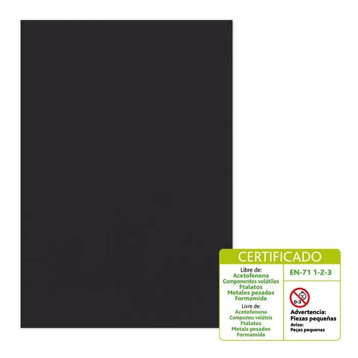 Ocasión Especial Lamina Goma Eva 2Mm 40X60 Negra