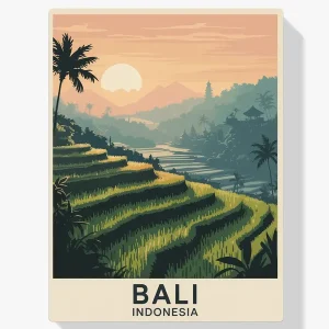 Pintar por Números – Bali, Indonesia Artesanal
