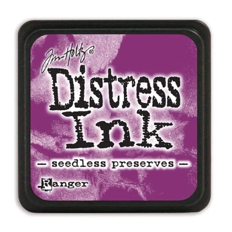 Exclusivo Tinta Mini Distress Seedless Preserves, de Tim Holtz