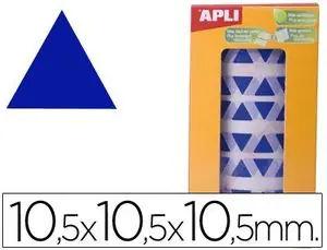 Pedido Al Por Mayor Rollo Gomets Apli Triangulo 10,5 mm Azul