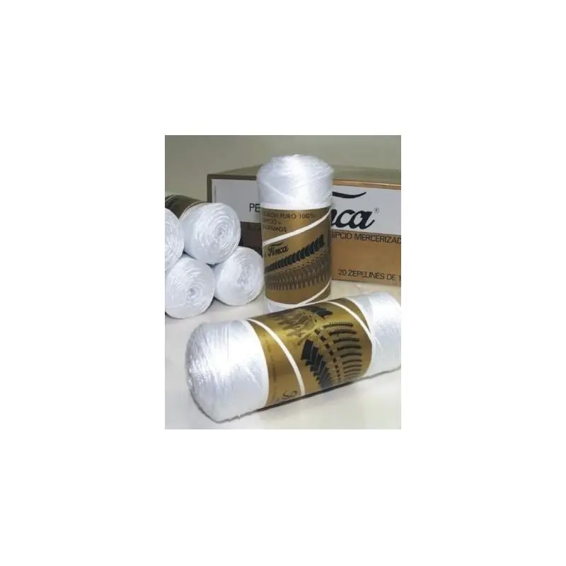 Bestseller Hilo Perlé Zepelín Nº12 Finca Presencia (100gr) - 2000 Blanco roto