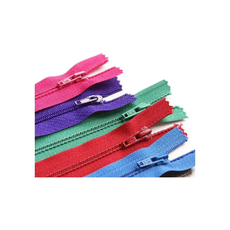 Cremallera Cerrada 3mm - Malla Espiral - 18 cm - 501 Blanco Ordenar Ahora Mismo