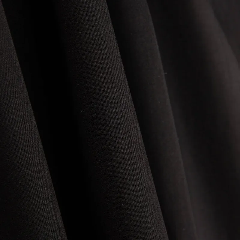 Certificado Popelín Spandex Básico Negro