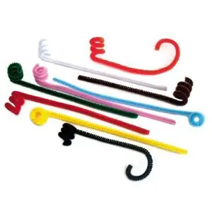 Pack 50 Limpia Pipas Fixo Kids 30 cm X 6 cm Amarillo Artesanal