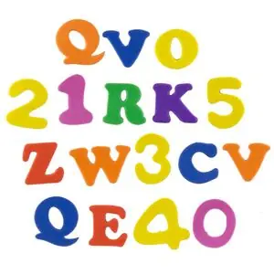 Más Vendido Pack 170 Figuras Goma Eva Letras y Numeros Adhesivos