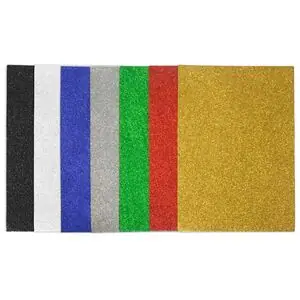 Edición Limitada Lamina Goma Eva Purpurina 2Mm 20X30 Verde