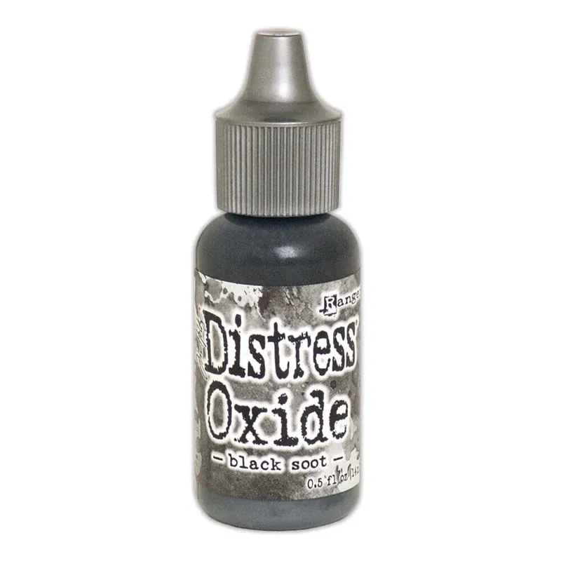 Recambio Tinta Distress Oxide Black Soot, de Tim Holtz Oferta Flash