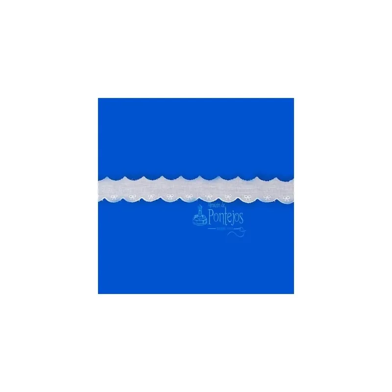 Tira bordada 330 - Blanco Favorito De Clientes