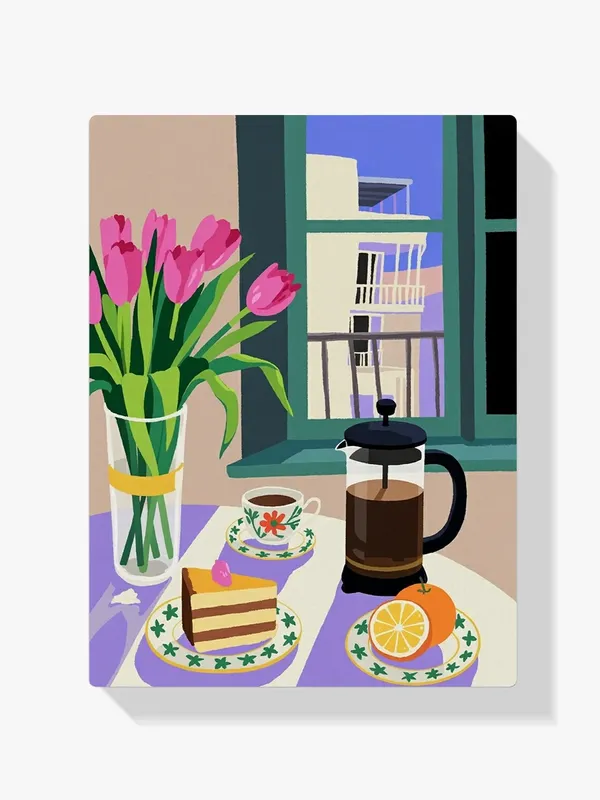 Certificado Pintar por Números – Cafetería de la ciudad