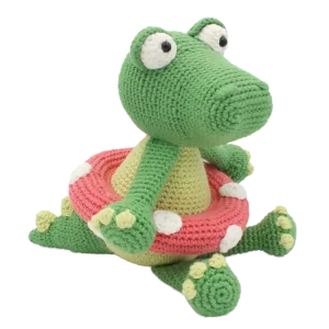 Kit de crochet Cocodrilo Klaas, de Hardicraft Hecho A Mano