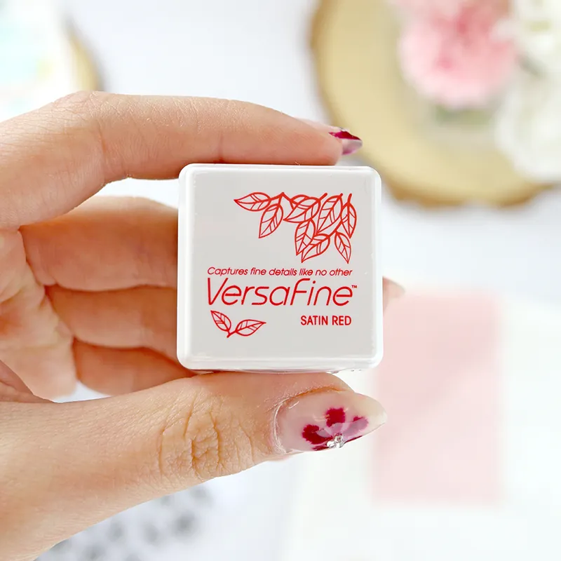 Tinta VersaFine Mini Satin Red Lujoso