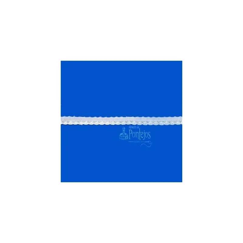 Artesanal Tira bordada 189 - Blanco