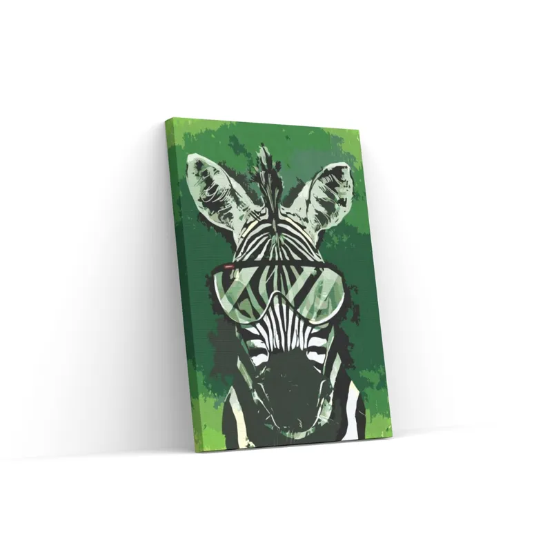 Precio Rebajado Pintar por Números – Cebra con gafas