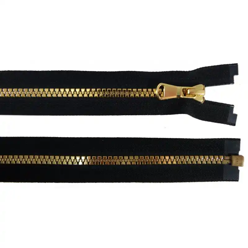 Cremallera con Separador - Malla Plástica Inyectada Dorada Oferta De Temporada