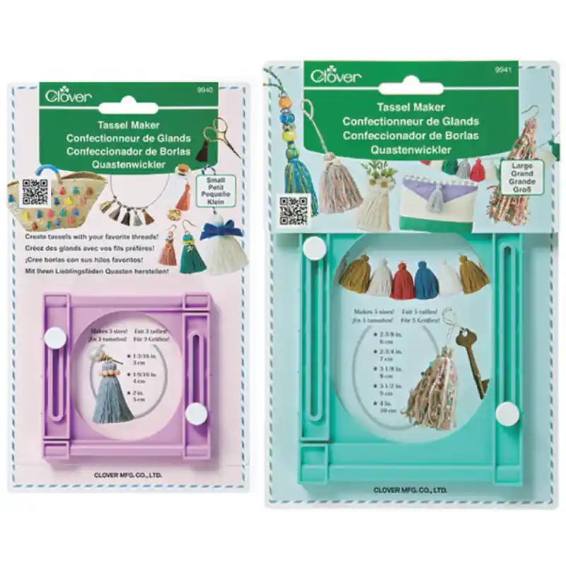 Confeccionador de Borlas Clover - Máquina para Hacer Borlas - Pequeño Novedad