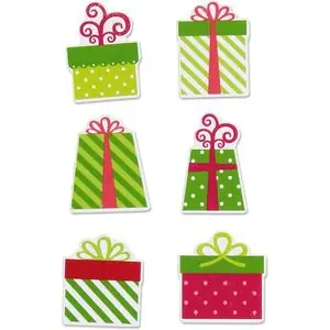 Set Figuras Madera Regalo Adhesivo Ordena Ya