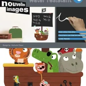 Vinilo Niños Pizarra Arca 24X36 Favorito De Clientes