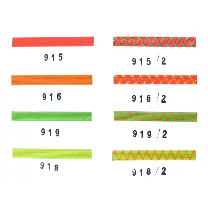 Novedad Cinta Elástica Plana Flúor 6mm - Rosa flúor