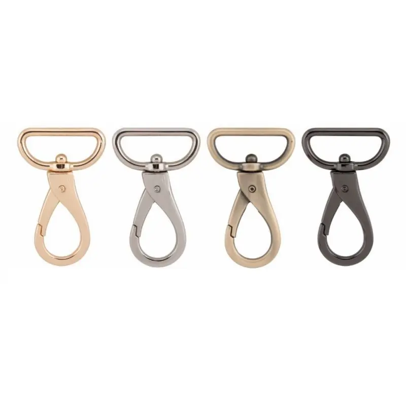 Precio De Fábrica Mosquetón Elegante de 3.2 cm - 0100 Dorado